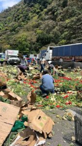 CAMIÓN PIERDE PARTE DE SU MERCANCÍA Y SUFRE R∆PIÑA EN MENDOZA