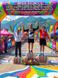 ¡ORGULLO HUATUSQUEÑO EN EL TRAIL!