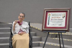 Condecora Congreso del Estado a Gloria Sánchez con la Medalla “Heberto Castillo”