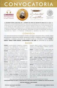 Abierta, la Convocatoria para otorgar la Medalla “Heberto Castillo Martínez” 2026
